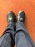 斯凯奇（Skechers）男鞋春秋款新品舒适缓震商务休闲鞋时尚简约百搭日常通勤黑色鞋子 实拍图