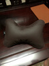 Circle Cool 牛皮汽车头枕护颈枕 车上抱枕座椅靠枕腰靠垫小车用头层牛皮枕头 牛皮颈枕 咖啡色 2个 实拍图