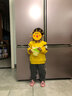 迪士尼宝宝（Disney Baby）童装男童套装潮酷米奇宝宝卫衣套装保暖舒适 黄色 3岁/身高100cm 实拍图