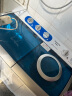 荣事达（Royalstar）洗衣机 10公斤双筒家用双缸半自动双桶洗衣机大容量甩干机 以旧换新 白色 RP10030J 实拍图