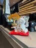 楚象招财猫摆件自动招手店铺前台招财装饰品水晶发财树送朋友开业礼物 米色时尚招财猫开业礼品摆件【礼盒装】 实拍图