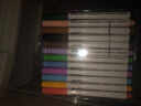 得力（deli）磁性软白板 可擦白板墙贴写字板画板  涂鸦教学办公白板纸贴自粘墙纸 S506彩色白板笔(12色装) 实拍图