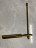 京文堂 新款铜制杨公,寻龙尺21.5CM*18CM，A形探测棒,地灵尺,水脉仪,送配送小罗盘与说明书 京文堂杨公寻龙尺A形 实拍图