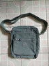 七匹狼单肩包 男士斜挎包休闲防泼水时尚百搭运动牛津 280*240*125军绿大号41271-67 实拍图