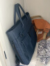 SANWA SUPPLY电脑包 小型单肩包手提包 休闲平板笔记本包 商务公文包男女 通勤 深蓝色 14英寸 实拍图