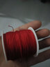 蓝莲之季编织手绳手链编织红线绳72号玉线0.8手工项链绳手绳diy材料红绳子 72号【加密】【天蓝】 实拍图