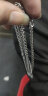 多多洛 霸气龙骨链项链男钛钢时尚日韩版粗长款配链潮人饰品 龙骨链（粗4mm长50cm） 实拍图