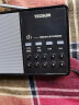 德生（Tecsun） D3 fm调频收音机充电插卡老人迷你可插卡数字点歌选台校园广播英语四六级考试 黑色 实拍图