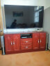 孝鼎（XIAO DING）电视柜2025新款客厅实木落地电视机柜组合简约小户型卧室储藏地柜 苹果红 70*40*140cm四门2抽 实拍图