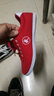 双星八特武术鞋男练功鞋太极鞋女训练体操运动帆布鞋 红色007款 38 实拍图