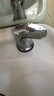 斯柯雅洗头床水龙头 理发店冷热水手拧开关 发廊冲头床大螺母混水阀配件 水龙头带70厘米进水管 实拍图