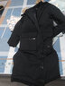 君羽户外羽绒服情侣长款过膝鹅绒服男女800蓬加厚加拿大派克服 D52075 黑色—男女款 2XL 推荐女166-180斤/男186-210斤 实拍图