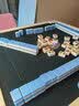 雀友（TREYO） 麻将机S200全自动麻将桌家用轻音电动棋牌桌四口折叠款收纳机麻 【珠光紫红】手折带盖板 实拍图