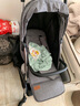 YOUBI婴儿推车可坐可躺超轻便折叠儿童宝宝手推车减震伞车 魔力冬夏版阳极灰 实拍图
