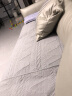 浪莎 沙发垫 沙发垫套  防滑北欧水洗现代提花四季通用加厚沙发垫子 沙发垫90*160cm 浅灰色 实拍图