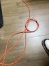 Orange橘子电吉他线降噪连接线演出电箱贝斯单块喇叭音频线 Crush直弯头 乐器连接线【6米】 实拍图