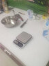 凯丰厨房秤电子秤高精度家用小型克秤烘焙称量食物秤精准茶叶珠宝秤 【不锈钢电池款】5kg/0.5g带背光 实拍图