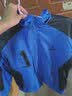 左斯客卫衣套装男士韩版秋冬季加绒加厚连帽外套男学生衣服运动两件装 蓝色 XL 实拍图