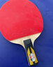 双鱼 六星乒乓球拍直拍球拍（附2球/京仓速发）6A+E直拍单拍 实拍图