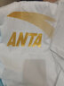 安踏（ANTA）t恤男士短袖夏季薄款圆领潮流大logo纯色舒适透气跑步上衣运动服 -3纯净白/浅灰【推荐】 S (165) 适合90-100斤 实拍图