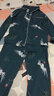 优婷菲（YOUTINGFEI）睡衣女春秋季纯棉长袖薄款宽松全棉家居服女士秋款大码套装可外穿 HME-8223粉色 L(身高158-165 体重100-125) 实拍图