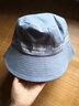 莱维森帽子女春夏时尚遮阳防晒帽韩版百搭秋季渔夫帽新款潮流防晒盆帽 环绕字母【蓝灰色】 均码 实拍图