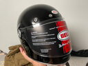 BELL复古头盔BULLITT布利特男女赛车骑行碳纤维安全四季摩托机车全盔 Bullitt-亮黑色 XXL码(适合59-61cm头围) 实拍图