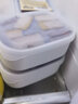 家の物语（KATEI STORY）日本进口保鲜盒食品级厨房冰箱收纳盒水果食品密封饭盒冷冻便当盒 【国产】保鲜盒900ml单件装 实拍图