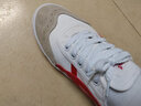 回力帆布鞋男鞋女鞋羽毛球乒乓球鞋跑步训练休闲运动鞋男鞋A WL-27白红 39 实拍图