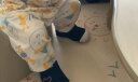 卡特兔katetu 经典学步鞋 男宝宝儿童软底机能鞋 女宝宝婴儿学步鞋宝宝鞋子 蓝色(春秋棉纱） 内长14cm（适合脚长13.5cm） 实拍图