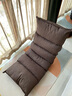 Lazy Diary 懒人沙发多档调节单人沙发椅折叠床上沙发靠背椅飘窗椅阳台沙发 咖啡色【不可拆洗】 实拍图