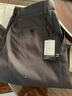 传棨 西裤男修身免烫西服裤商务休闲面试上班西装裤男士职业正装裤子 灰色常规款 31(2.35尺) 实拍图