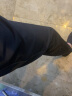 Daft春季韩版修身男士小脚西裤弹力显瘦九分裤中性纯色上班西服裤子潮 黑色九分裤有弹力 XL（相当于31码） 实拍图