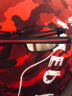 卡珀尼运动眼镜篮球近视眼睛框架可配度数跑步骑行护目镜超轻防爆防雾 黑框红腿 镜框(试戴或自行配镜) 实拍图