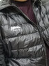 JEEP SPIRIT吉普父亲节礼物轻薄羽绒服男短款冬季外套男士鸭绒立领纯色保暖 16050黑色（立领） 3XL （170斤-190斤） 实拍图