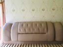 澳黛丽 主卧床头床屏床头板定做双人皮床头靠背大软包定做床头软包 奶茶色S031 同色骨条/单个床头 150CM 实拍图