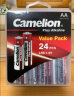 飞狮（Camelion）碳性电池 干电池 R03P/AAA/7号 电池 4节 低耗玩具/遥控器/收音机/闹钟/手电筒 实拍图