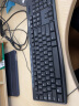 罗技（Logitech）MK200有线键鼠套装 电脑笔记本办公键盘鼠标套装 USB薄膜键盘 带小键盘 黑色 实拍图