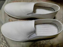 星工（XINGGONG）防静电鞋 无尘鞋 车间工作鞋透气洁净鞋 白43码 实拍图