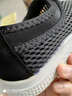 回力男鞋软底网面鞋子男士夏季一脚蹬透气健步爸爸老年人鞋运动休闲鞋 黑色【主图款】 38 实拍图