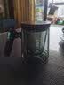 半物生活 茶杯玻璃泡茶杯茶水分离杯男士办公室茶水杯茶具茶道杯功夫茶杯大容量喝水杯子红茶绿茶过滤杯带把 烟灰木尊杯 实拍图