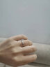 I DoDestiny系列18K金钻石戒指求婚生日七夕情人节礼物送女友 【订婚钻戒】10号/18K金/定制 实拍图