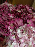 野派（yepai） 绣球仿真花假花简约装饰绢花家居假花插花客厅电视柜装饰花摆件 1支 酒红色 实拍图