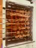 乐串电烧烤炉 烤肉锅电烤盘家用全自动烤串机2-5人电烧烤炉多功能可拆电烤架烤肉盘涮烤一体自动旋转 （双层烧烤+自动旋转+定时）抹茶绿AS6- 2层 实拍图