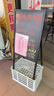 天聪宝贝支架式店铺商用小黑板餐厅奶茶店放门口手写菜单广告展示招牌立式 铝合金一体式支架黑板（不发光） 40*60cm 实拍图