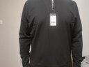 布先生春秋长袖t恤男秋装时尚潮流纯色立领男装上衣 BT3773易穿搭 黑色 3XL (190) 实拍图