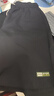 吉普（JEEP）短裤男夏季直筒宽松休闲五分裤子男士冰丝薄款中裤男裤 黑色 XL 实拍图