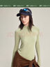 蕉下（beneunder）半高领肌底打底衫女外穿修身秋季内搭长袖弹力柔肤SF026 实拍图