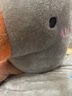 丝媛大鹅办公室腰靠垫久坐汽车座椅靠垫靠背宿舍沙发坐椅靠枕腰枕玩偶 灰色大鹅腰枕 55*45CM【有拉链，无单独内胆】 实拍图