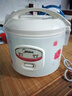 美的电饭煲3/4/5L大容量老人小孩简易操作蒸煮饭锅不沾锅电饭锅 黑晶内胆小电饭锅YJ308J 3L 实拍图